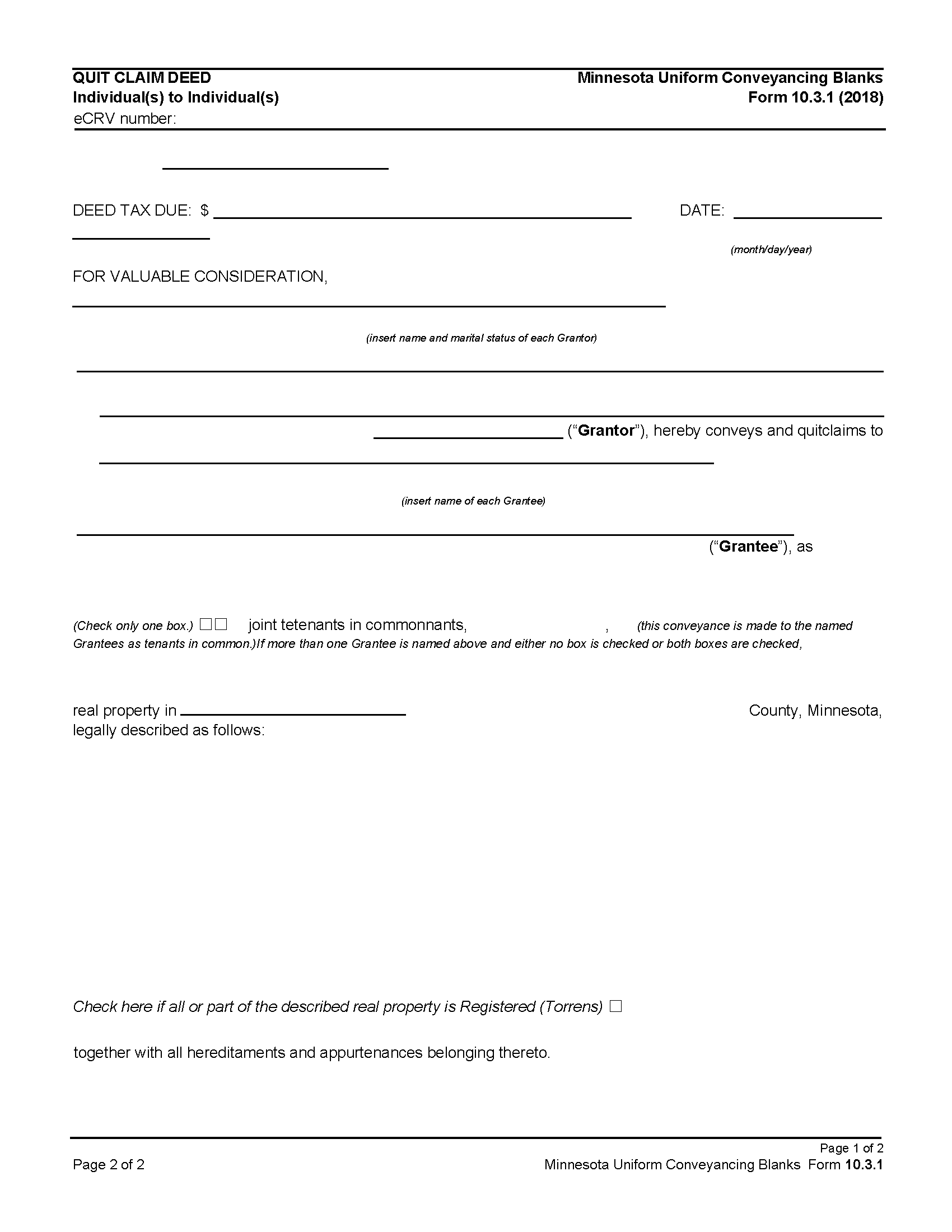 minnesota-quit-claim-deed-free-printable-legal-forms