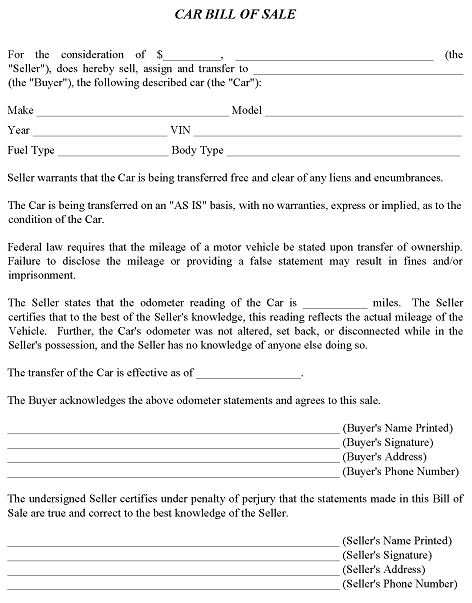 free georgia car bill of sale pdf word free printable legal forms