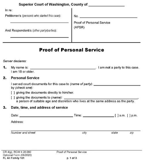 free-washington-divorce-proof-of-personal-service-pdf-free-printable